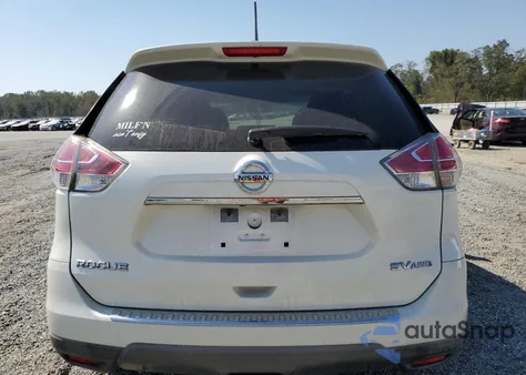 2016 Nissan Rogue Sv из США, поврежденный, VIN KNMAT2MV7GP670434